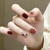 12 Sizes-24 Pcs Press On Nails R982