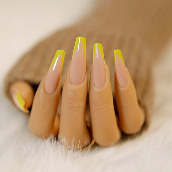 12 Sizes-24 Pcs Press On Nails JP1198