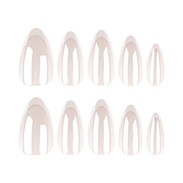 12 Sizes-24 Pcs Press On Nails JP4188