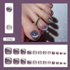 12 Sizes-24 Pcs Press On Nails F162