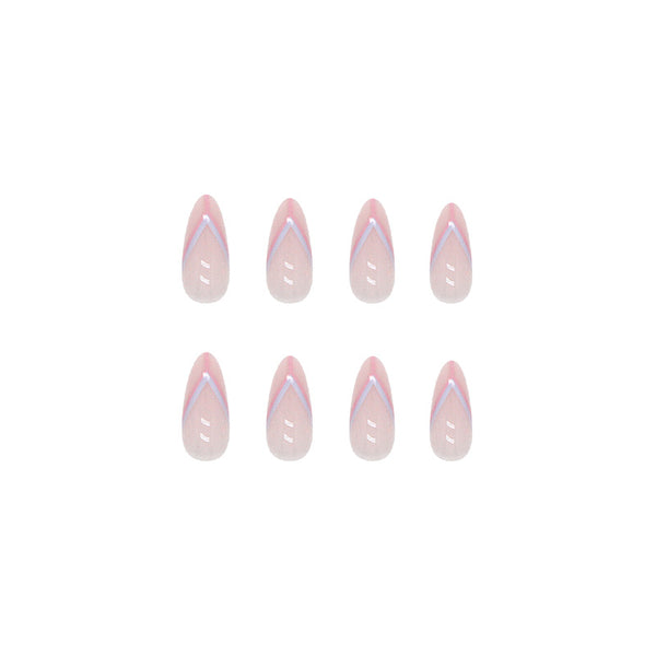 12 Sizes-24 Pcs Press On Nails W098