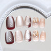 12 Sizes-24 Pcs Press On Nails MY095
