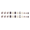 12 Sizes-24 Pcs Press On Nails Z576