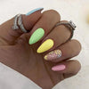 12 Sizes-24 Pcs Press On Nails W879