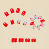 12 Sizes-24 Pcs Press On Nails Y825