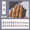 12 Sizes-24 Pcs Press On Nails W1724