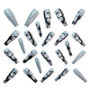12 Sizes-24 Pcs Press On Nails Y751