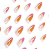12 Sizes-24 Pcs Press On Nails JP1933