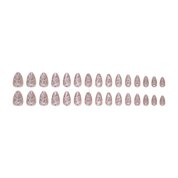 12 Sizes-24 PcsPress On Nails W1546