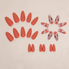 12 Sizes-24 Pcs Press On Nails W1475