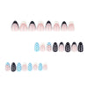 12 Sizes-24 Pcs Press On Nails JP4227