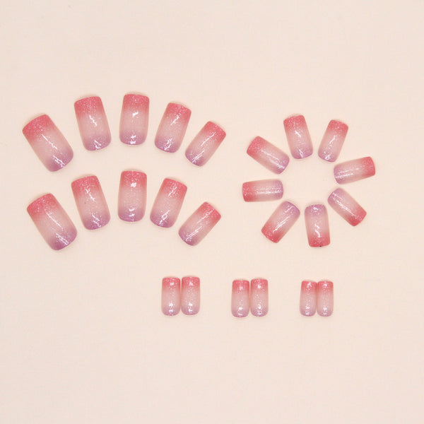 12 Sizes-24 Pcs Press On Nails W898