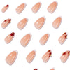 12 Sizes-24 Pcs Press On Nails JP4423