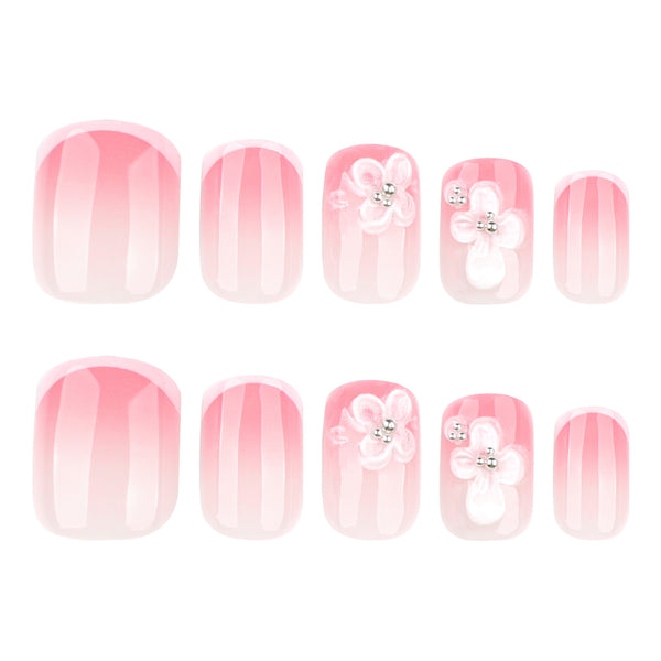 12 Sizes-24 Pcs Press On Nails JP3883