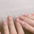 12 Sizes-24 Pcs Press On Nails JP3371