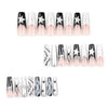 12 Sizes-24 Pcs Press On Nails JP3339