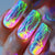 12 Sizes-24 Pcs Press On Nails Y409