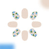 12 Sizes-24 Pcs Press On Nails C887