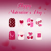 12 Sizes-24 Pcs Press On Nails C1489