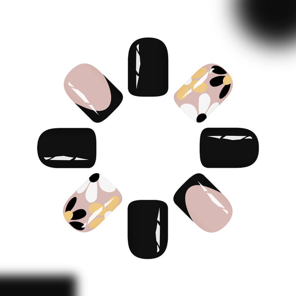 12 Sizes-24 Pcs Press On Nails C1084