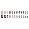 12 Sizes-24 Pcs Press On Nails R817
