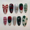 12 Sizes-24 Pcs Press On Nails Z1182