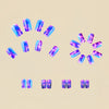 12 Sizes-24 Pcs Press On Nails Y872