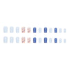 12 Sizes-24 Pcs Press On Nails W484