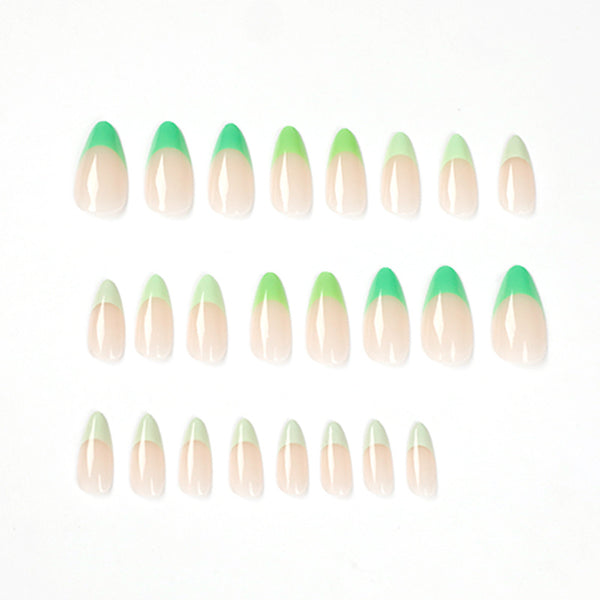 12 Sizes-24 Pcs Press On Nails JP1562