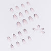 12 Sizes-24 Pcs Press On Nails JP1051