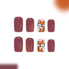12 Sizes-24 Pcs Press On Nails C1149