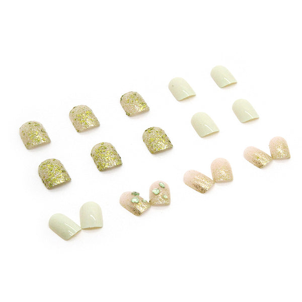 12 Sizes-24 Pcs Press On Nails Z388