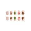 12 Sizes-24 Pcs Press On Nails C049
