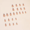 12 Sizes-24 Pcs Press On Nails W1493