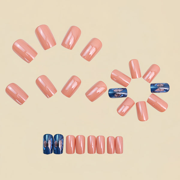 12 Sizes-24 Pcs Press On Nails Y1775