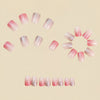 12 Sizes-24 Pcs Press On Nails Y1010