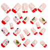 12 Sizes-24 Pcs Press On Nails Y1279
