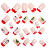 12 Sizes-24 Pcs Press On Nails Y1279