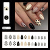 12 Sizes-24 Pcs Press On Nails W2131