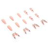 12 Sizes-24 Pcs Press On Nails Z333