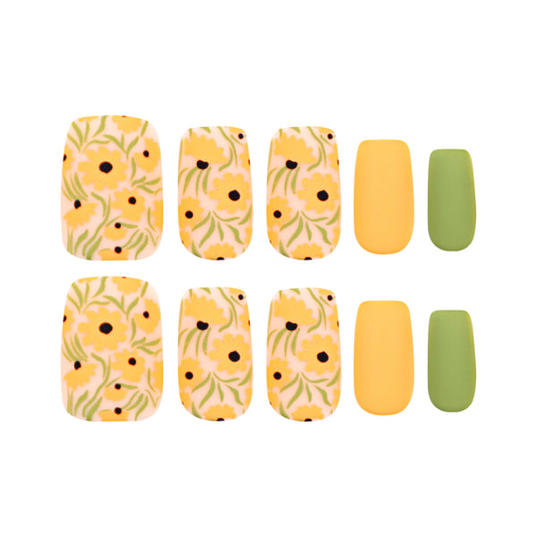 12 Sizes-24 Pcs Press On Nails JP2881