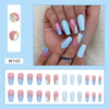 12 Sizes-24 Pcs Press On Nails W160