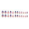 12 Sizes-24 Pcs Press On Nails Z1153