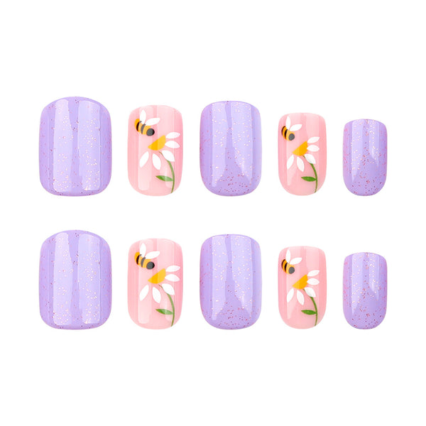 12 Sizes-24 Pcs Press On Nails JP3972