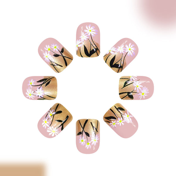 12 Sizes-24 Pcs Press On Nails C1624