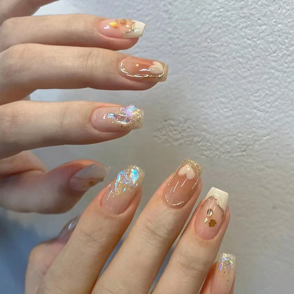 12 Sizes-24 Pcs Press On Nails Z525
