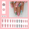 12 Sizes-24 Pcs Press On Nails W1164