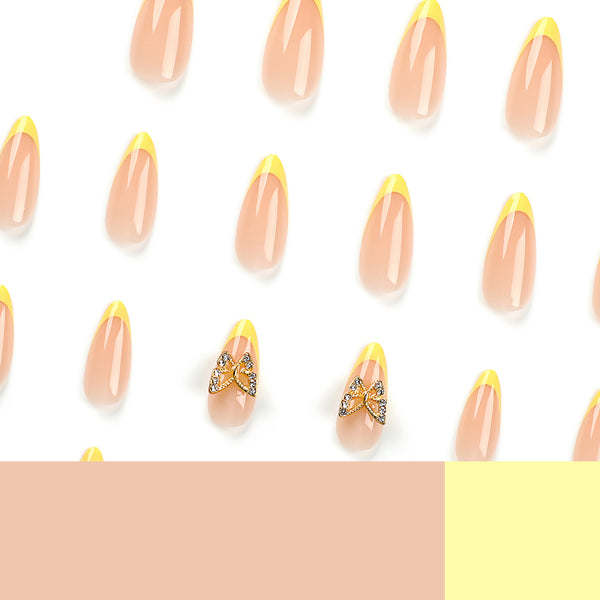 12 Sizes-24 Pcs Press On Nails JP2846
