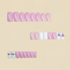 12 Sizes-24 Pcs Press On Nails Y1636
