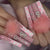 12 Sizes-24 Pcs Press On Nails Z565